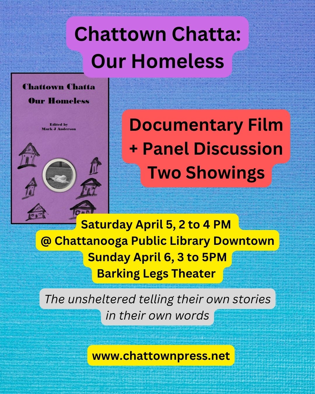 Our Homeless: Doc Film&nbsp;showings